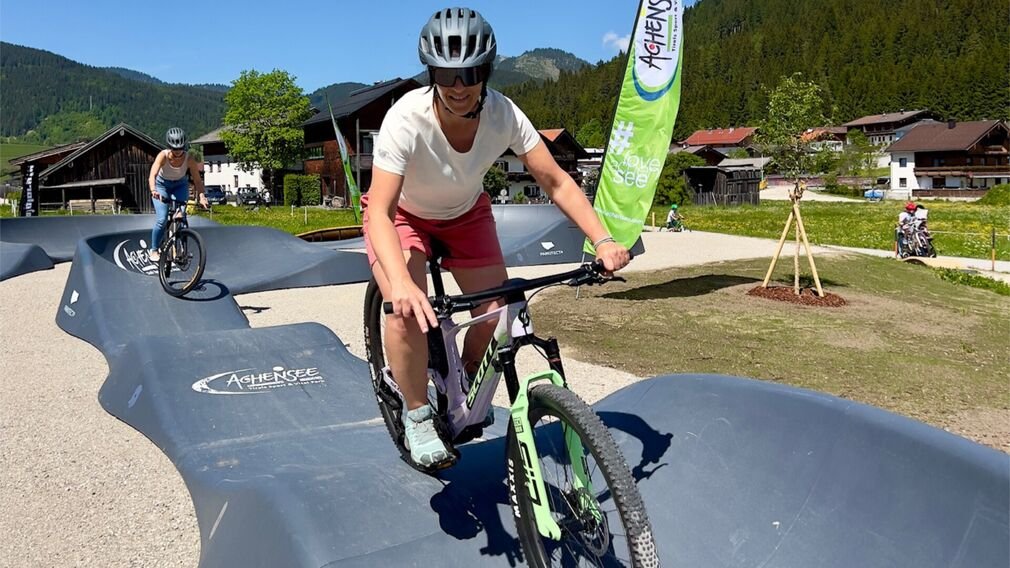 Radtechniktraining am Pumptrack & Radspielplatz Achenkirch